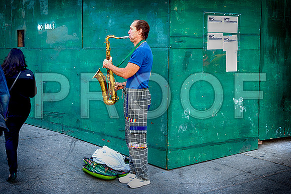 Sax Player 1