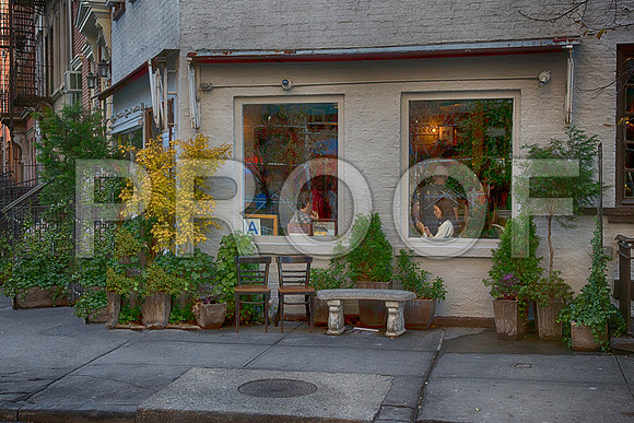 Restaurant windows